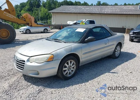 2005 Chrysler Sebring Gtc из США, поврежденный, VIN 1C3EL75R25N622045